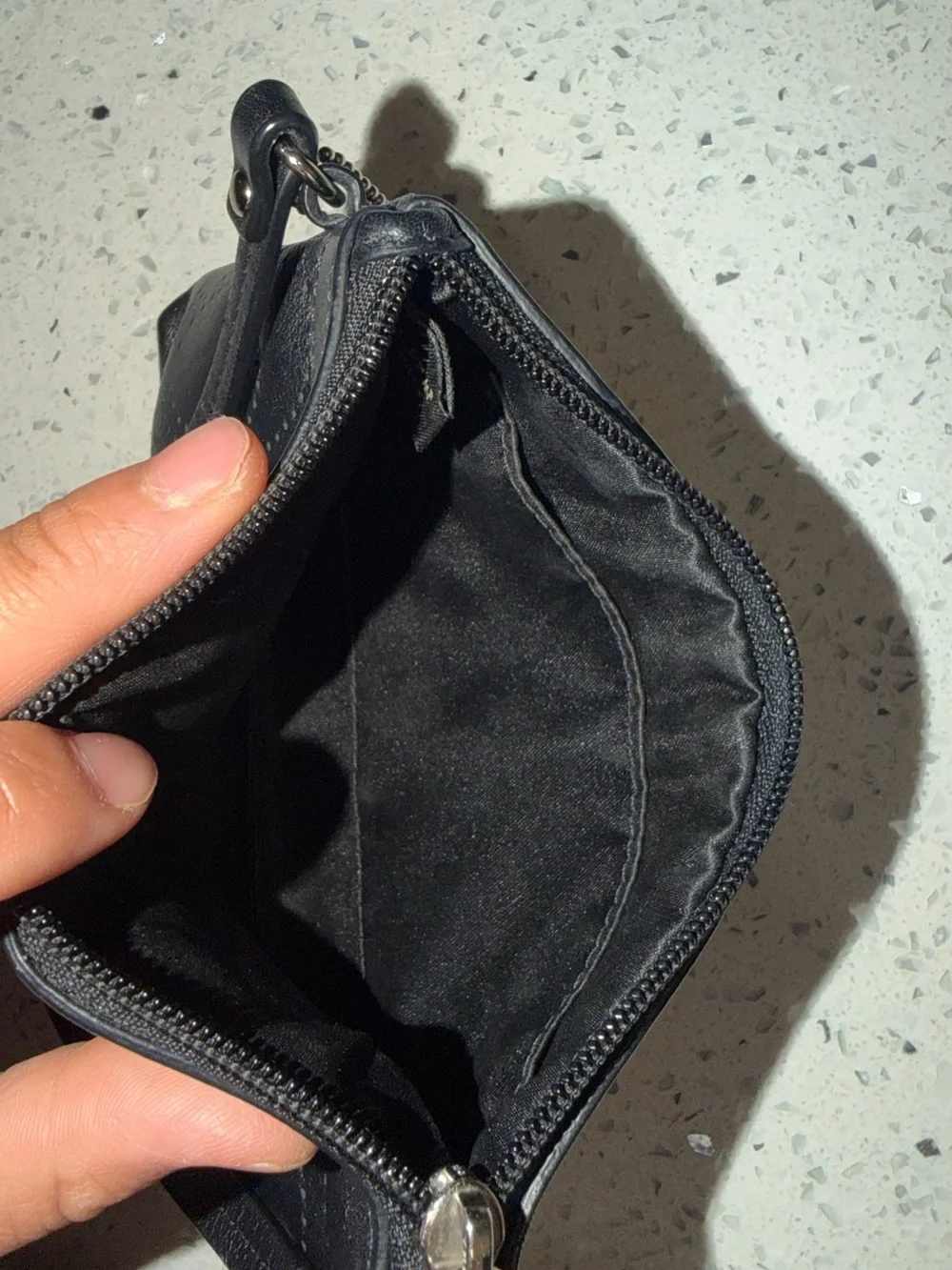 Coach sleek wristlet